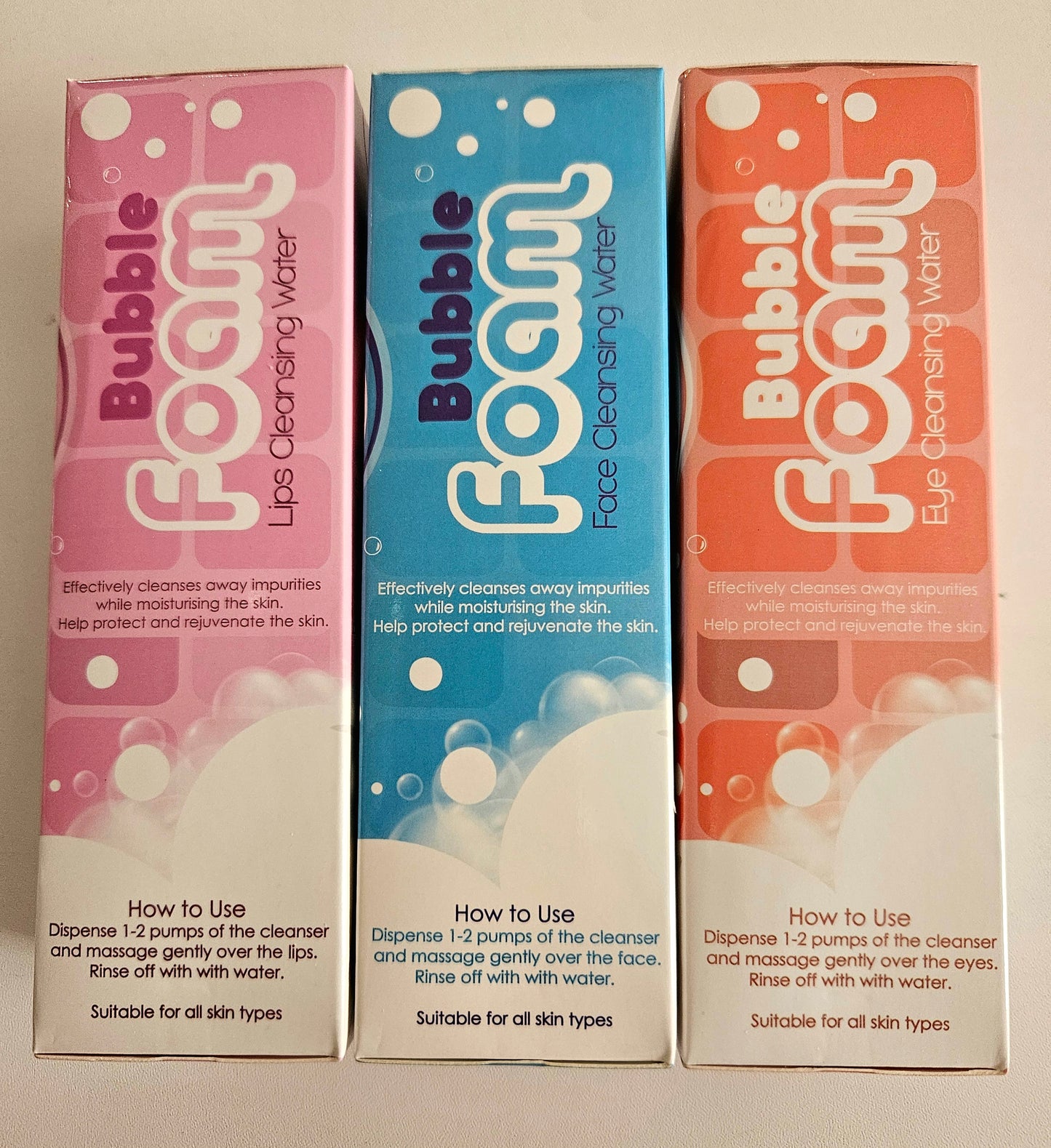 SHE Bubble Foam Cleanser Set