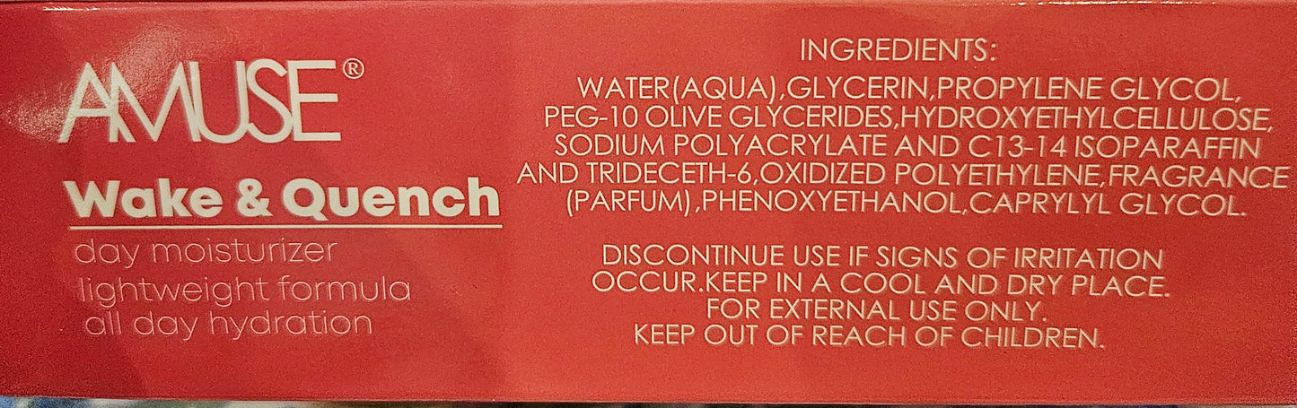 Amuse Wake and Quench Day Cream