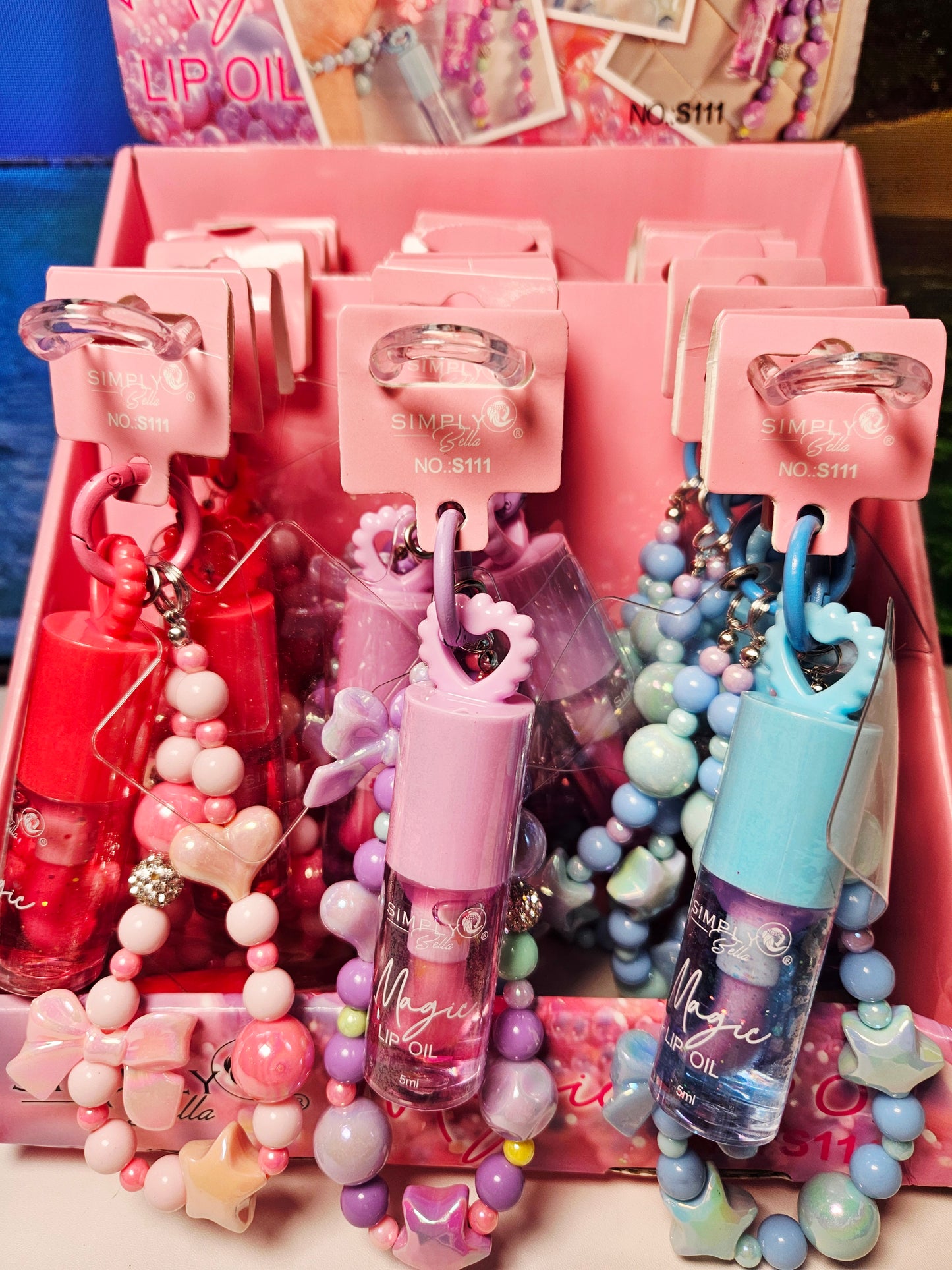 Simply Bella Magic Lip Oil with Phone Wristlet