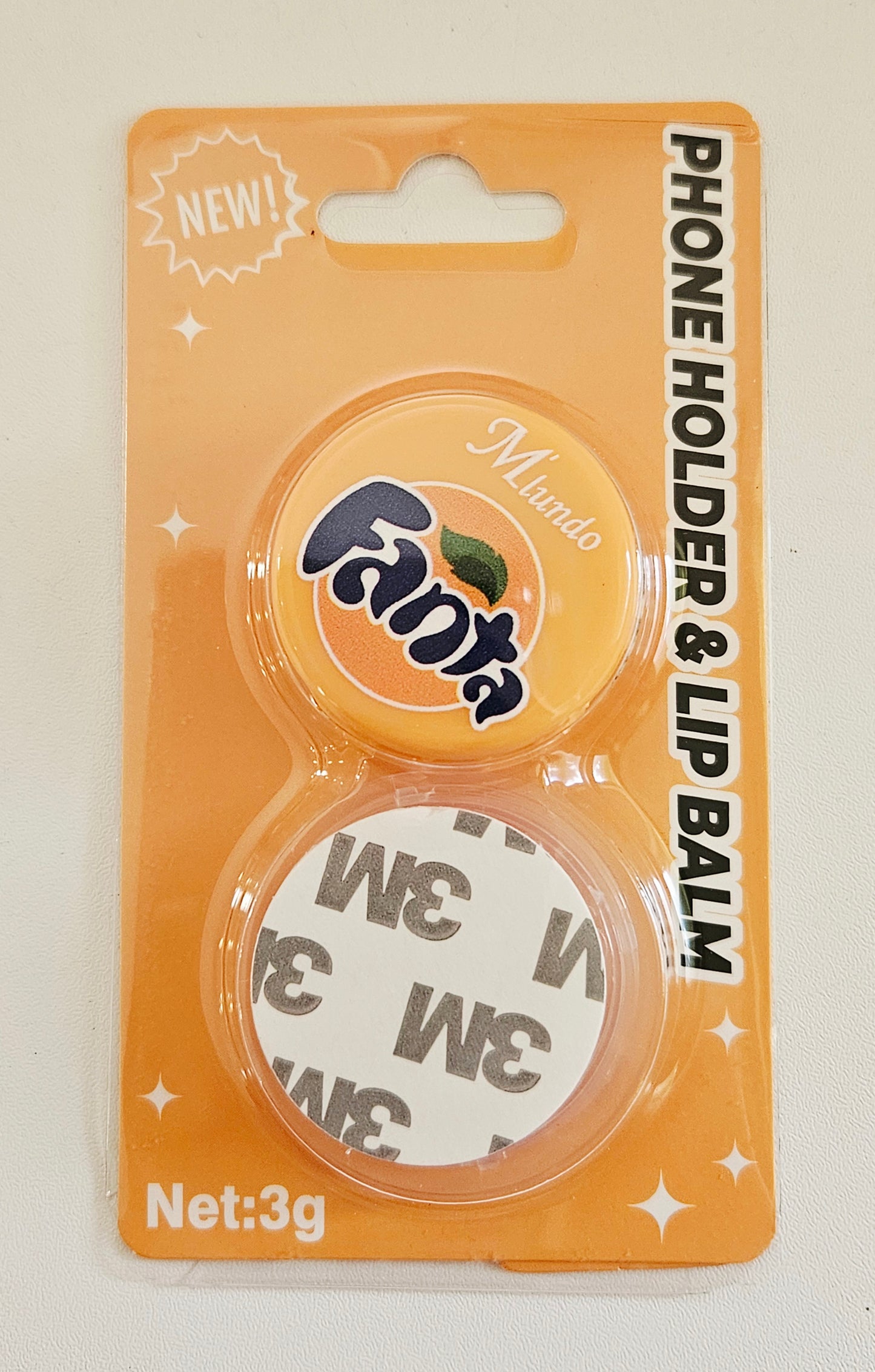 Miundo Phone Holder with Soda Lip Balm