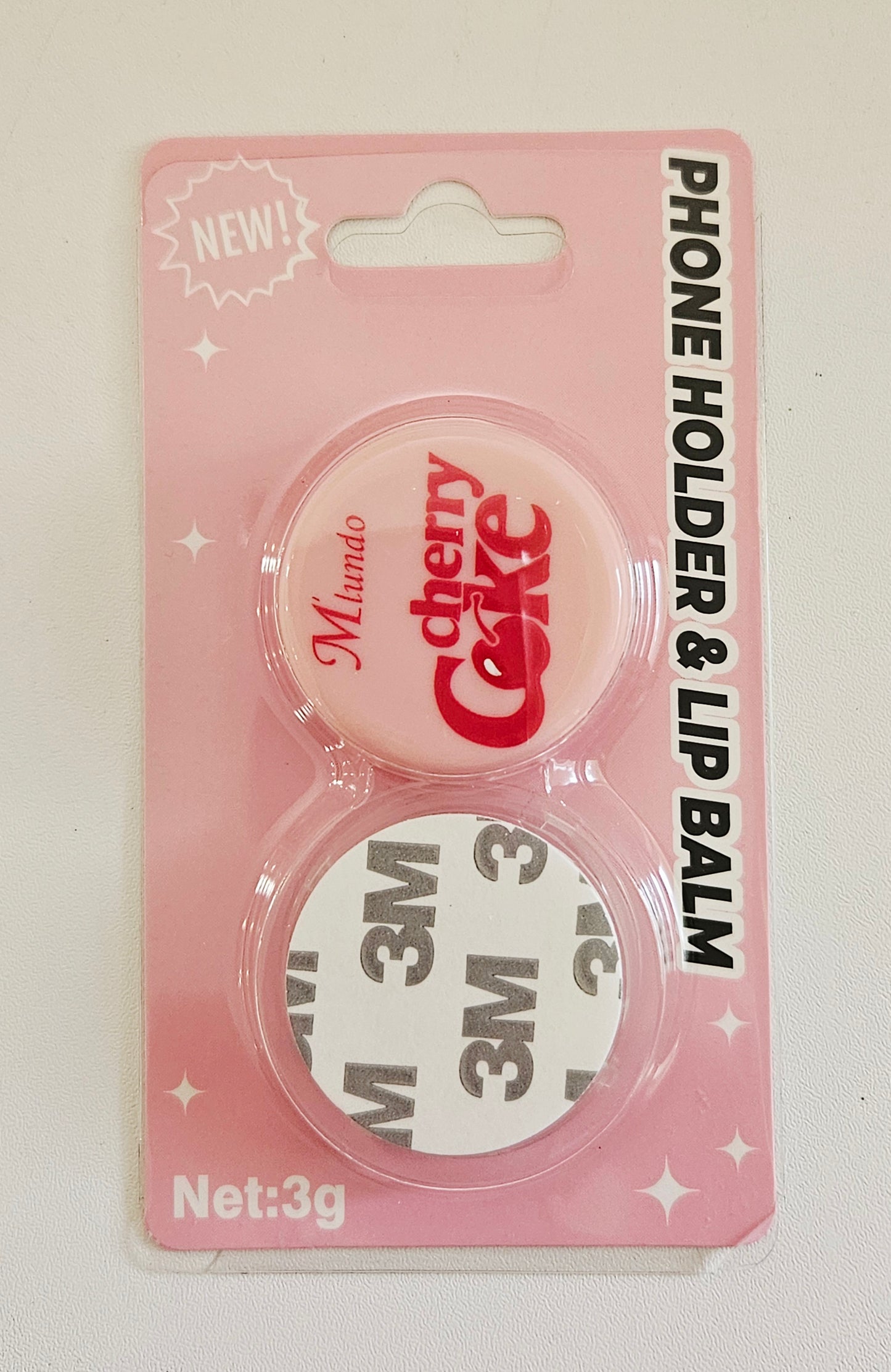 Miundo Phone Holder with Soda Lip Balm