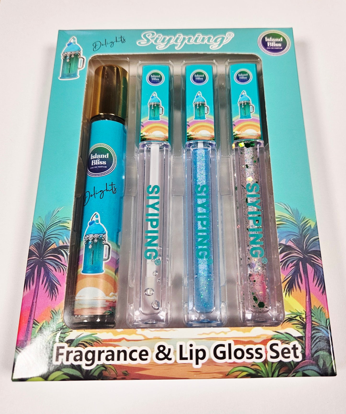 Siyiping Body Mist and Lip Gloss Sets