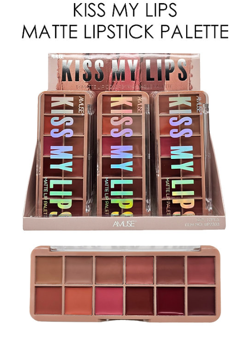 Amuse Kiss My Lips Matte Lip Palette