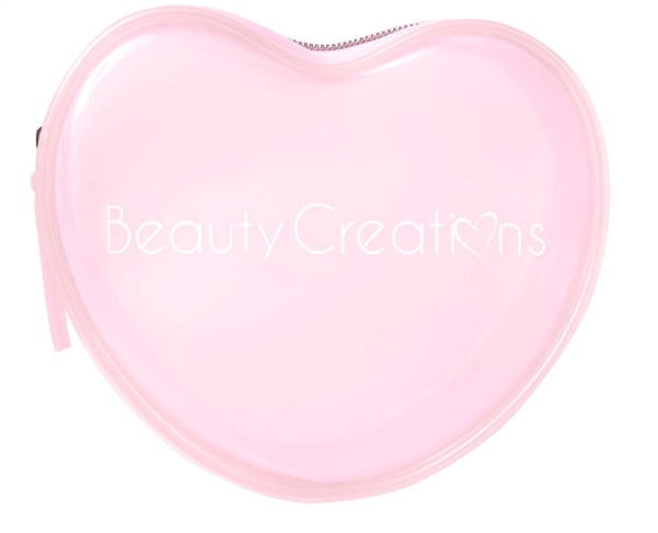 Beauty Creations Heart Cosmetic Bag