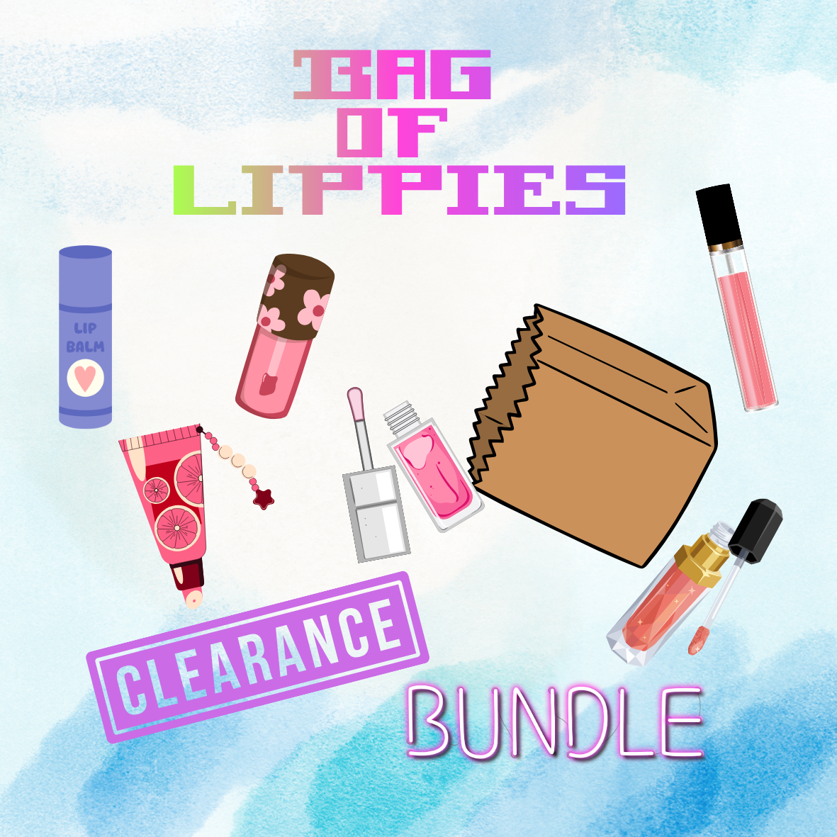 Bag of Lippies (Clearance Bundles)