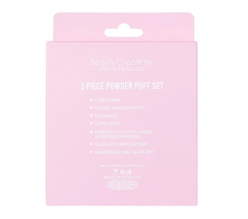 Beauty Creations Puff Puff The Perfect Trio