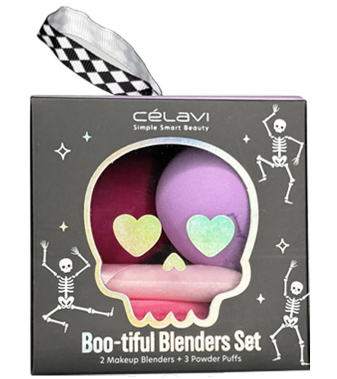 Celavi Halloween Boo-tiful Blender & Puff Set