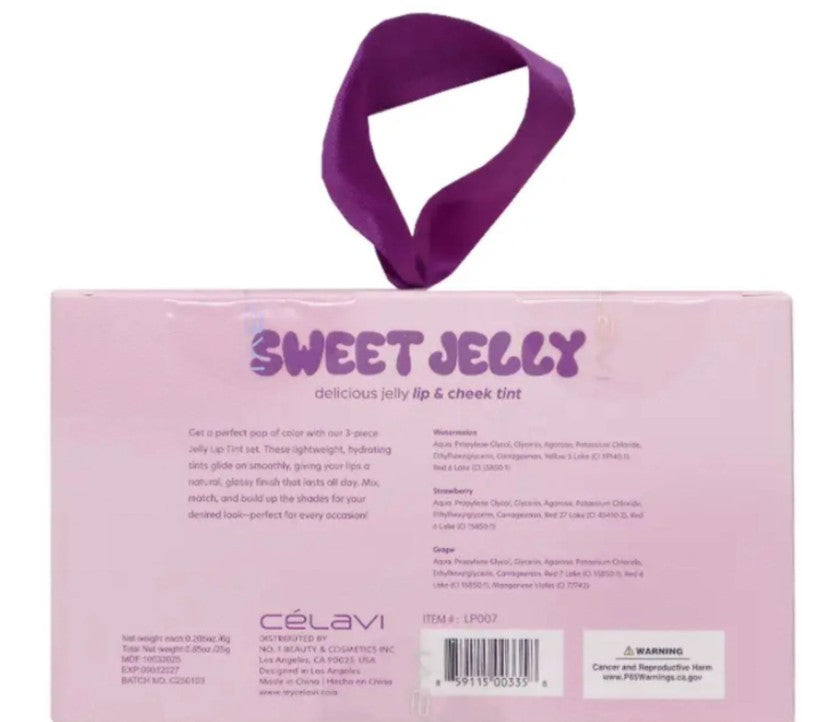 Celavi Sweet Jelly Delicious Lip & Cheek Tint Set