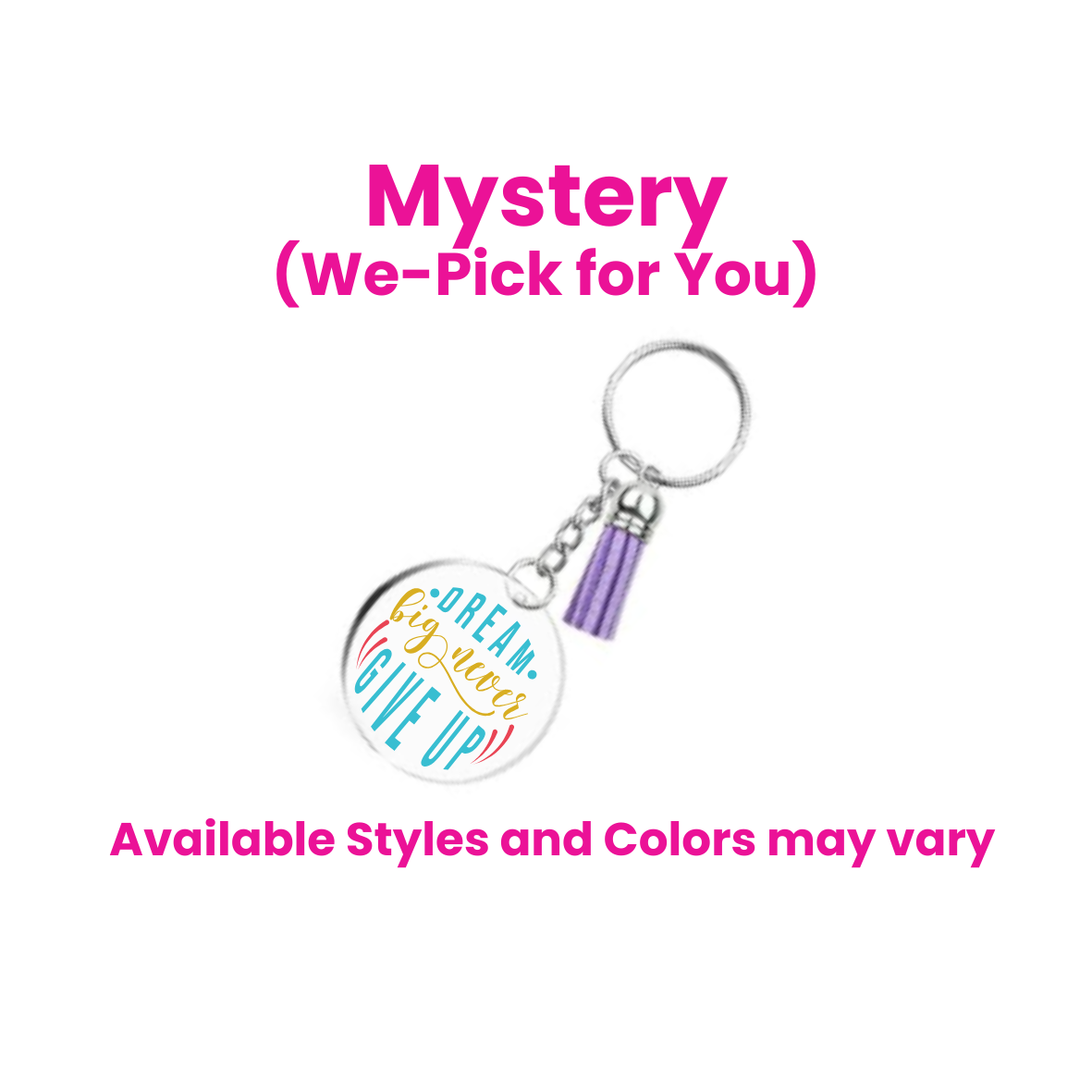 Stylish Tassel Keychains (Self-Pick or Mystery-Pick)