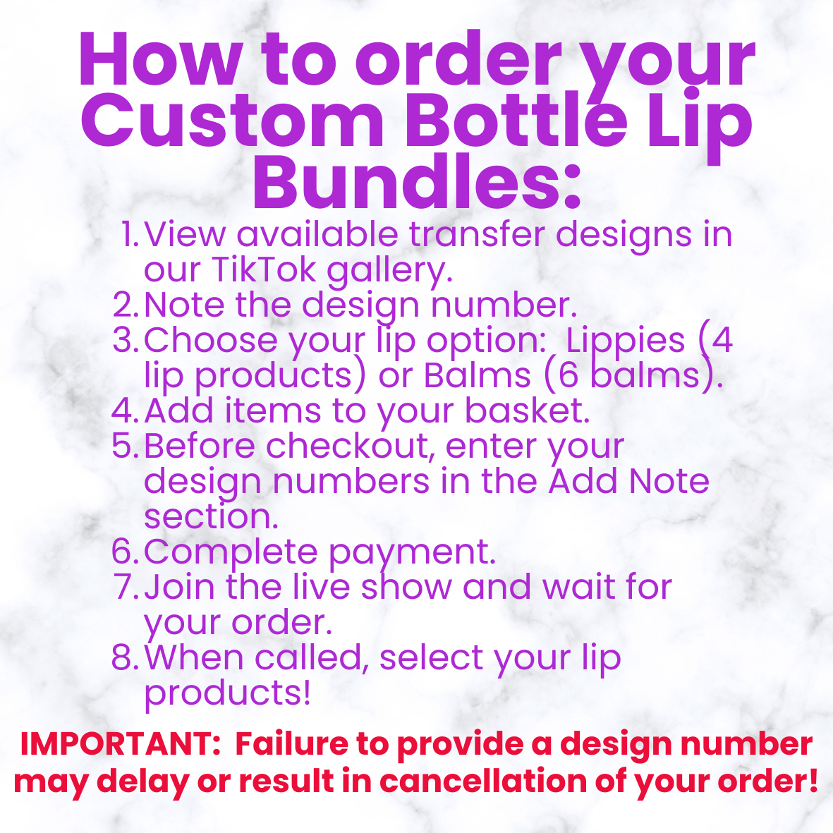 Custom Bottle Lippy Bundles (READ DESCRIPTION)