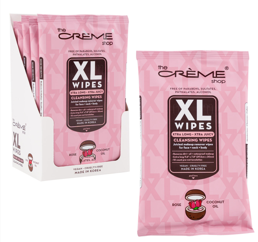 The Creme Shop XL Cleansing Wipes