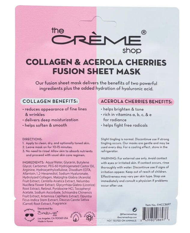 The Creme Shop Facial Sheet Masks