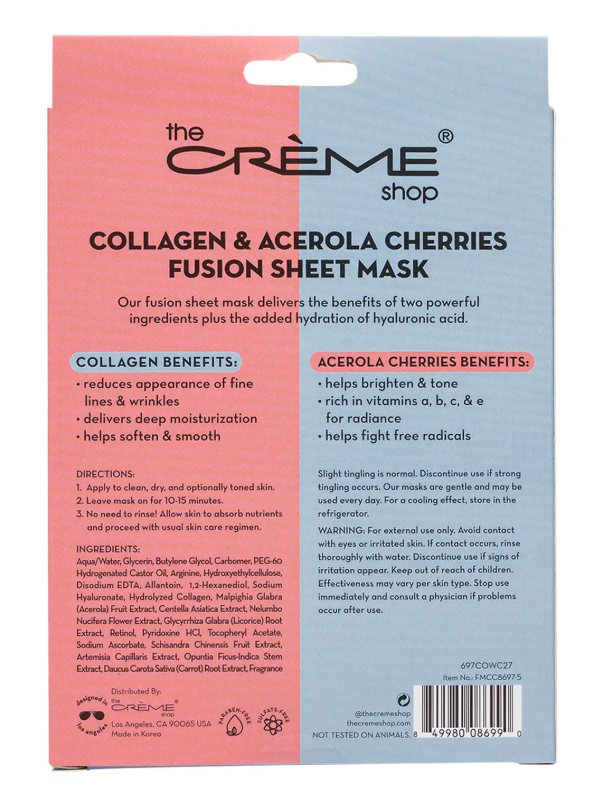 The Creme Shop Facial Sheet Masks