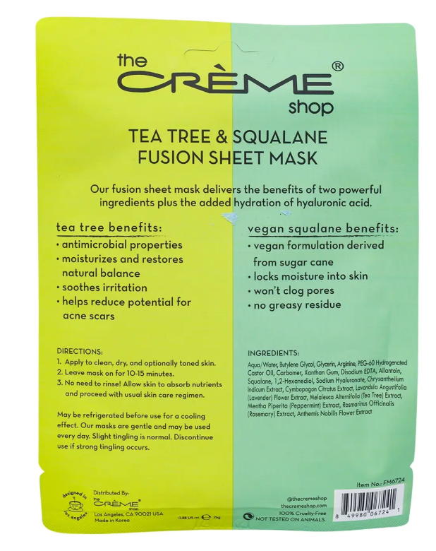 The Creme Shop Facial Sheet Masks