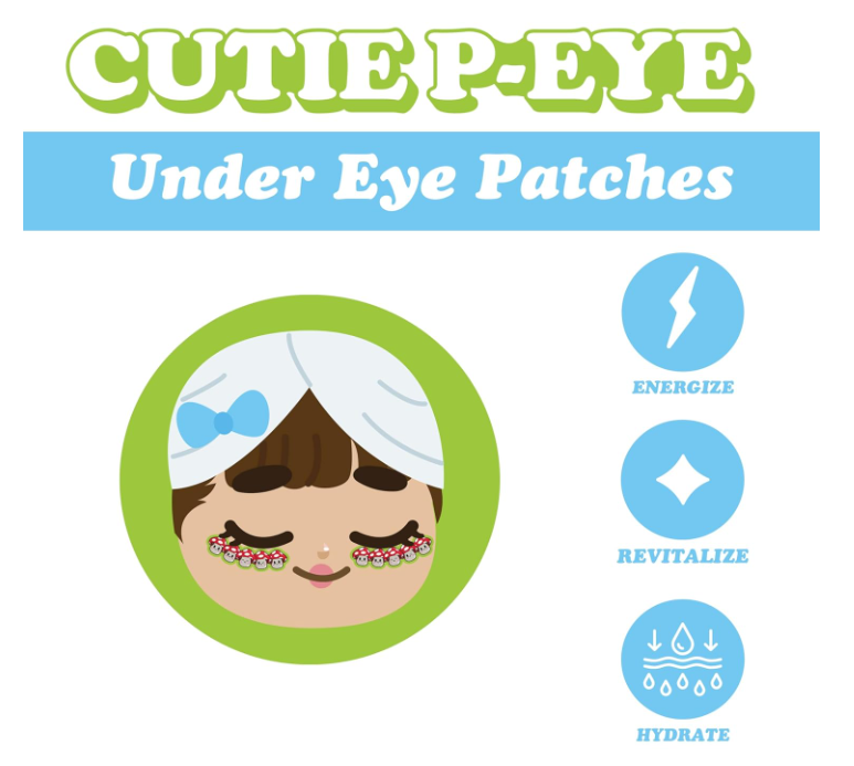Gamago Funky Fungi Cutie P-Eye Under Eye Patches