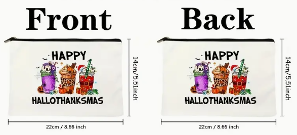 Holiday Cosmetic Bags