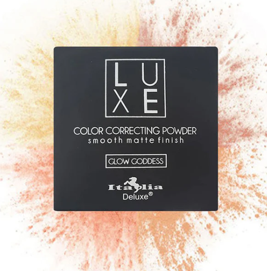 Italia Deluxe-Luxe Color Correcting Powder - Glow Goddess