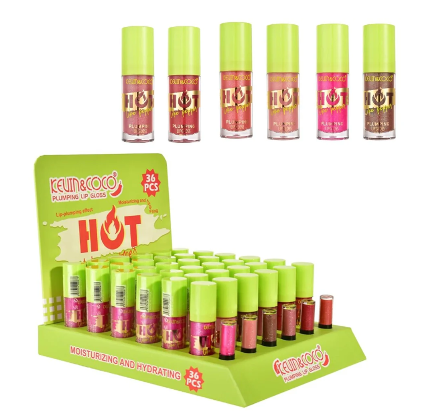 Kevin & Coco Hot Like Pepper Plumping Lip Gloss