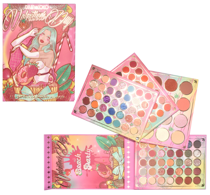 Kevin and CoCo Eyeshadow Palette Book - Valentines Day