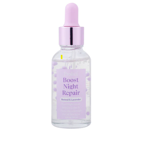 Prolux Boost Night Repair Retinol & Lavender Pearl Night Serum