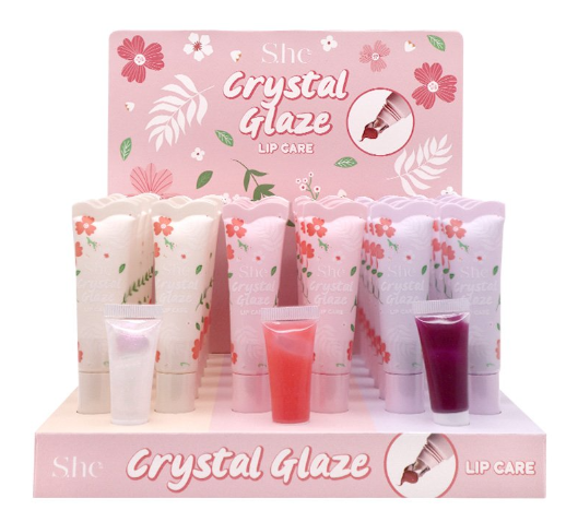 SHE Crystal Glaze Lip Care