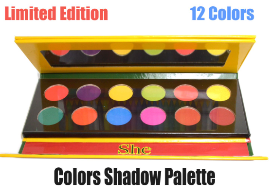 SHE Limited Edition Crayon Eyeshadow Palette