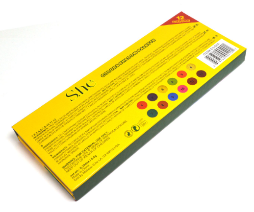 SHE Limited Edition Crayon Eyeshadow Palette