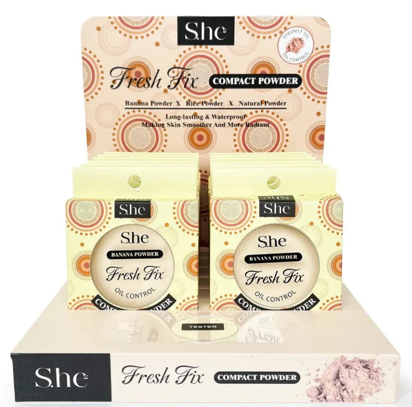 SHE Fresh Fix Compact Setting Powder