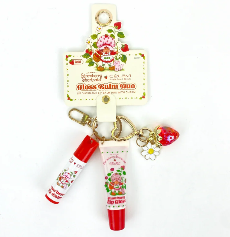 Celavi Strawberry Shortcake Gloss Balm Duo