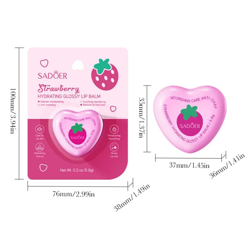 SADOER Hydrating Glossy Lip Balm