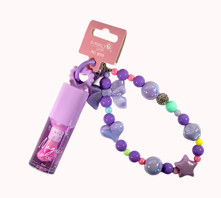 Simply Bella Magic Lip Oil with Phone Wristlet