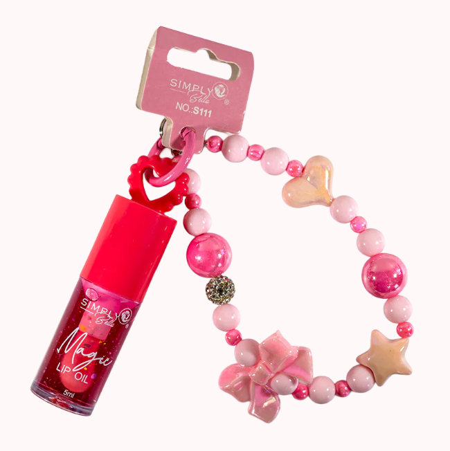 Simply Bella Magic Lip Oil with Phone Wristlet