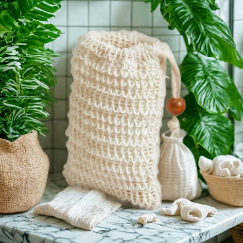 Exfoliating Soap Saver Pouch