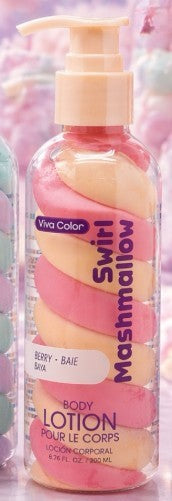 Viva Color Swirl Marshmallow Body Lotion