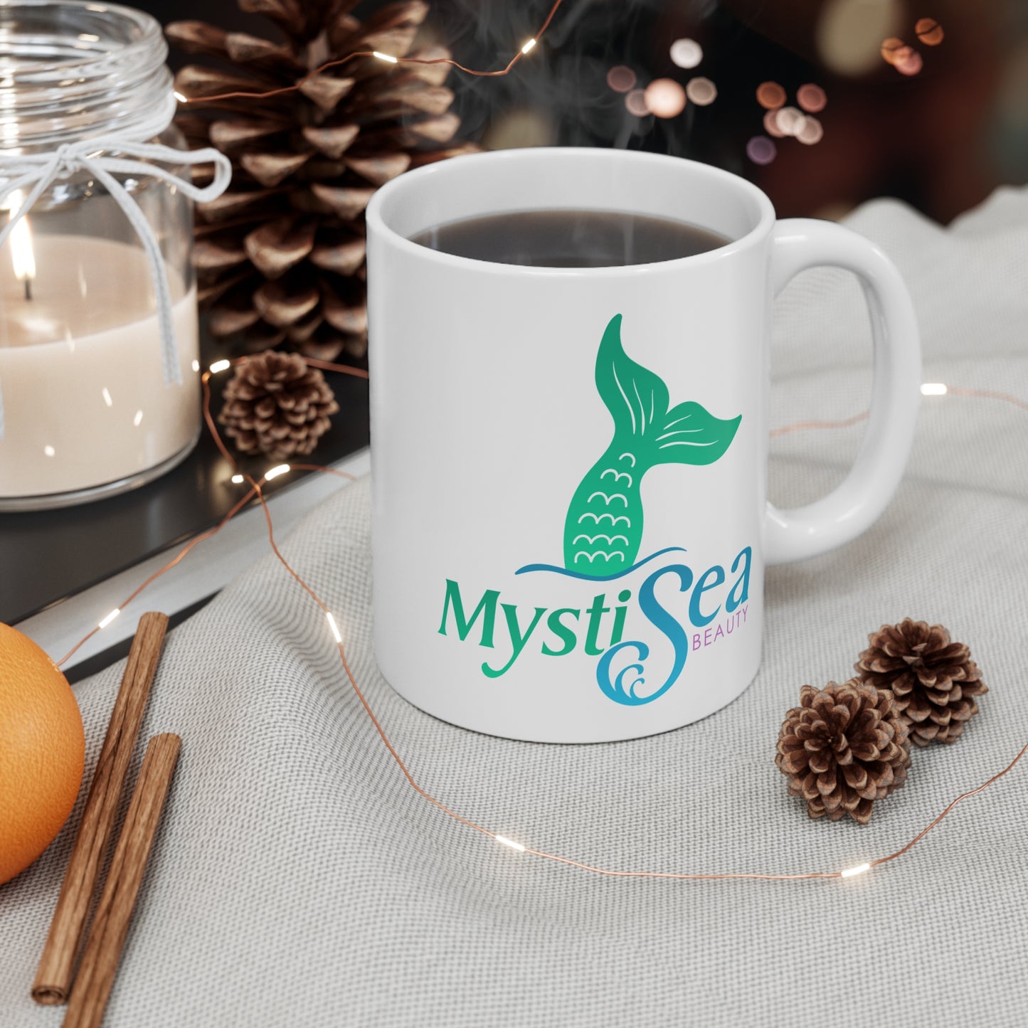 MystiSea Beauty Fin Mug 11oz