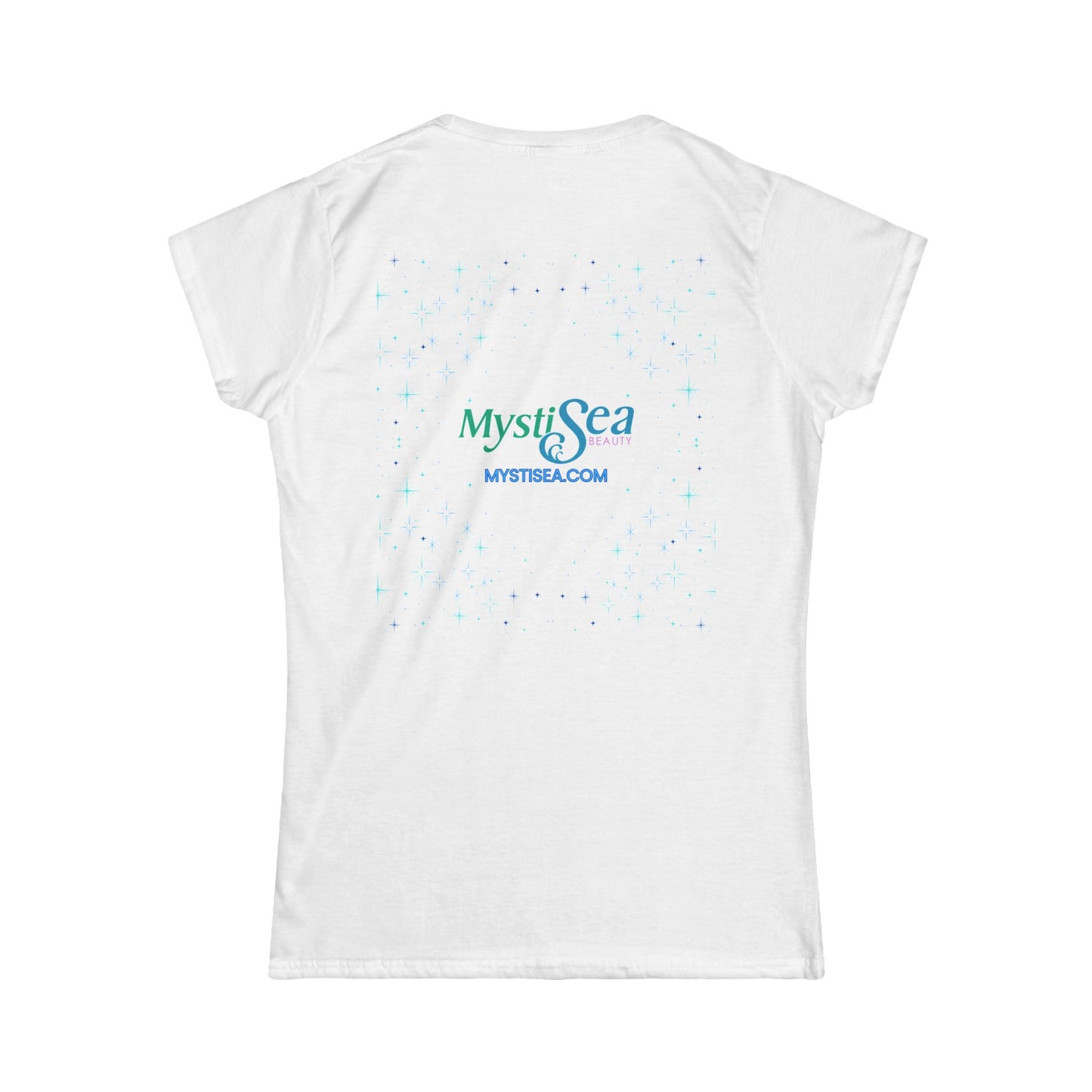 "Woke Up for This" — Classic White Everyday Women's Tee Shirt