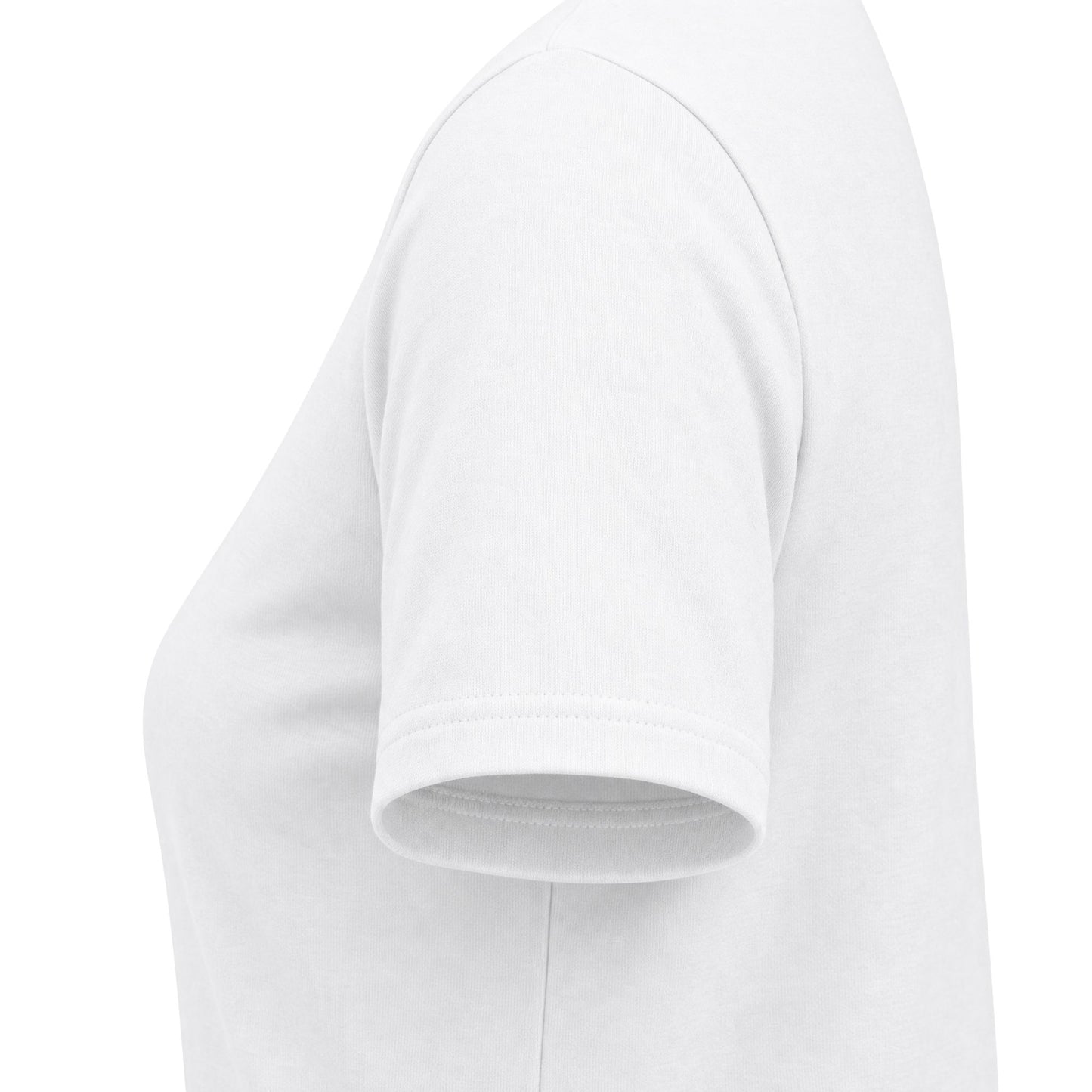 "Woke Up for This" — Classic White Everyday Women's Tee Shirt