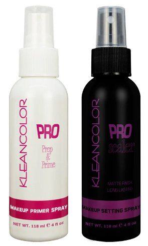 KLEANCOLOR Pro Primer & Setting Spray Duo