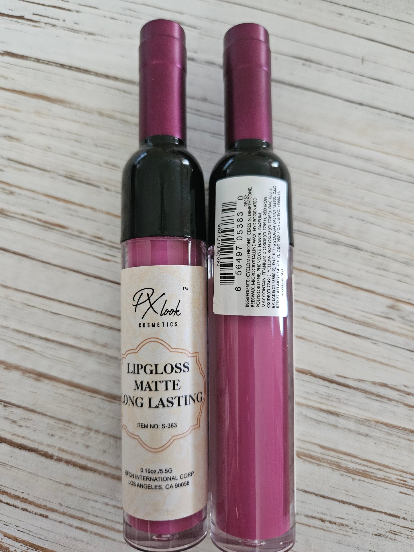 PX Look Wine Matte Liquid Lip Gloss