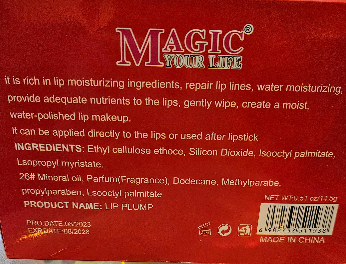 Magic Hot Chili Lip Plumper Trio Set