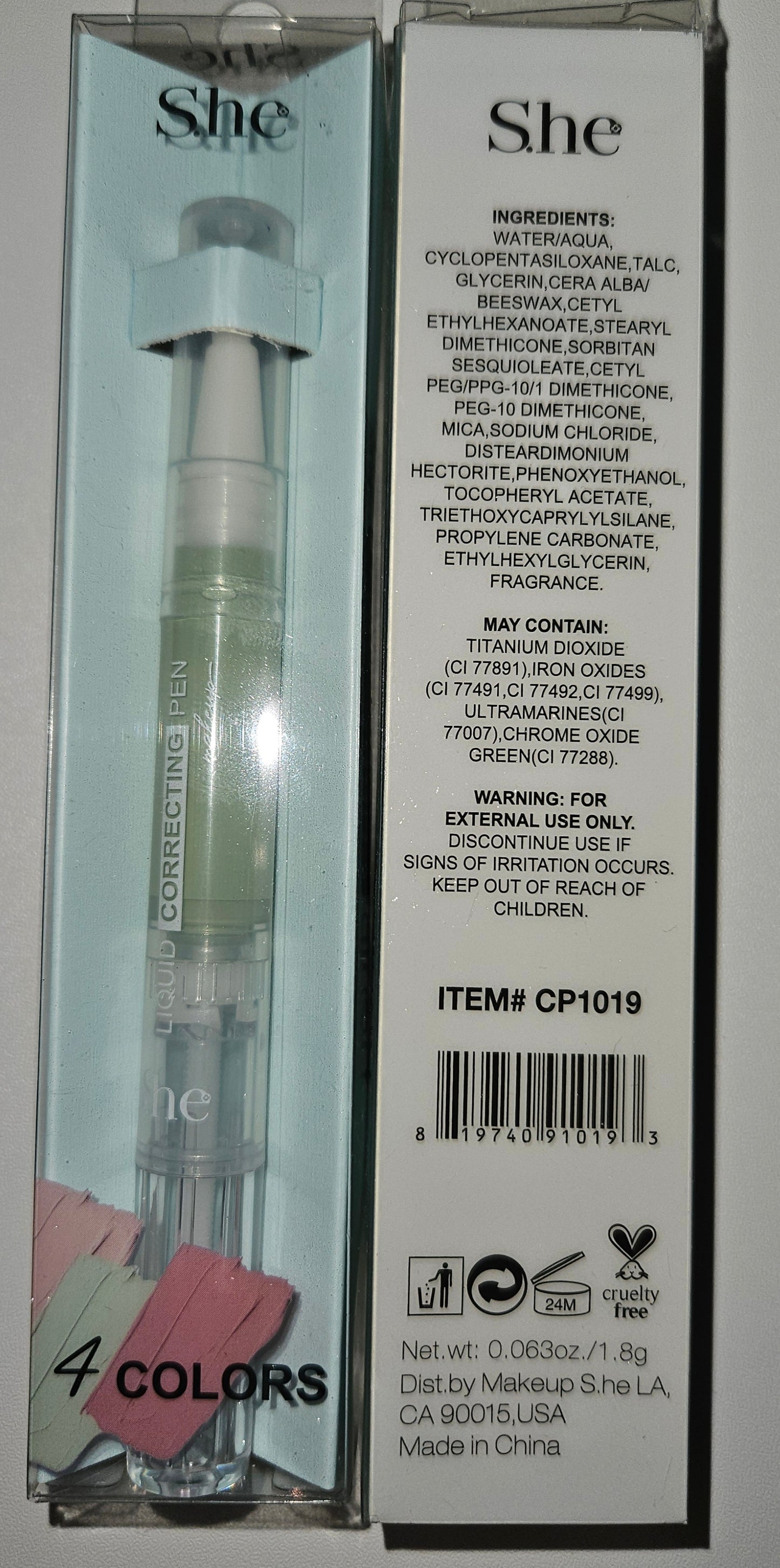 SHE Liquid Correcting Pen Makeup