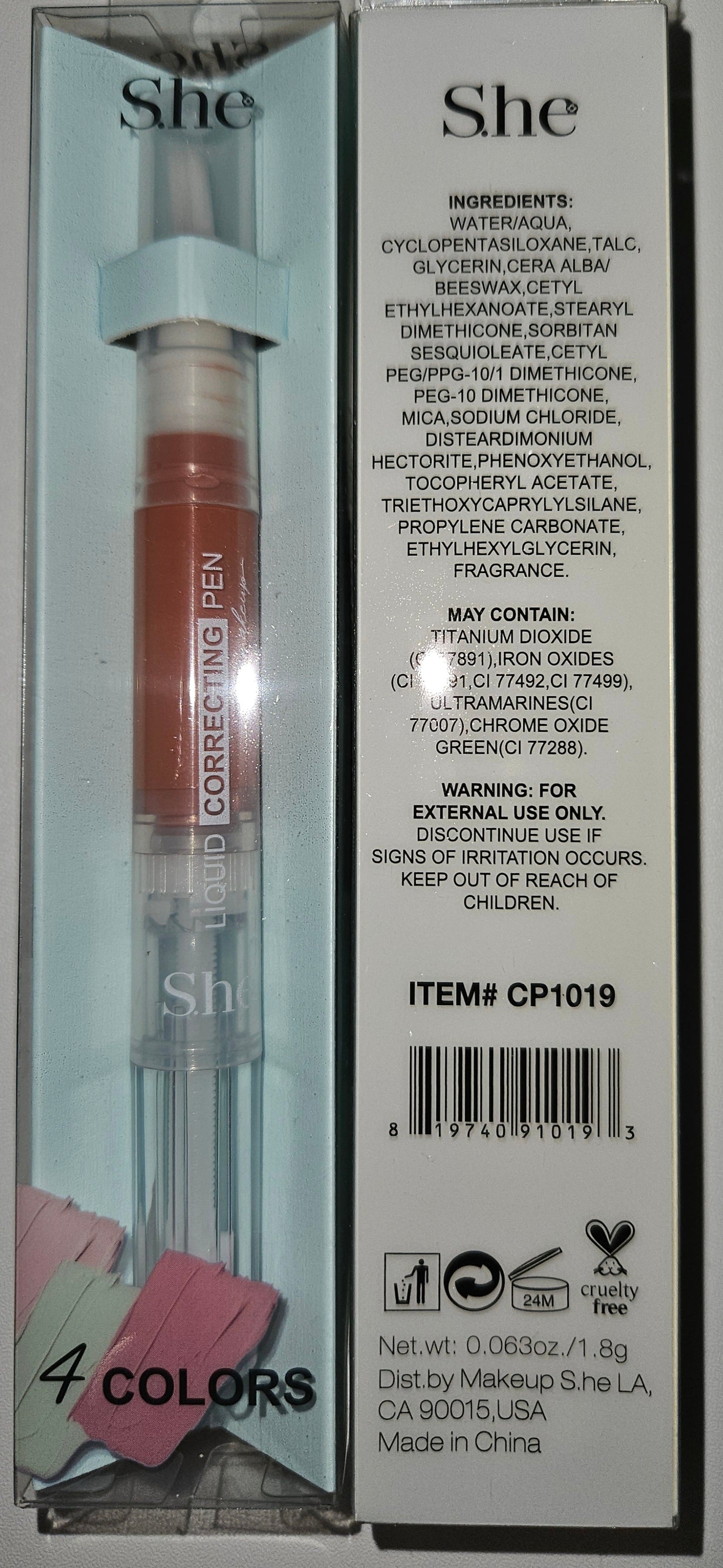 SHE Liquid Correcting Pen Makeup