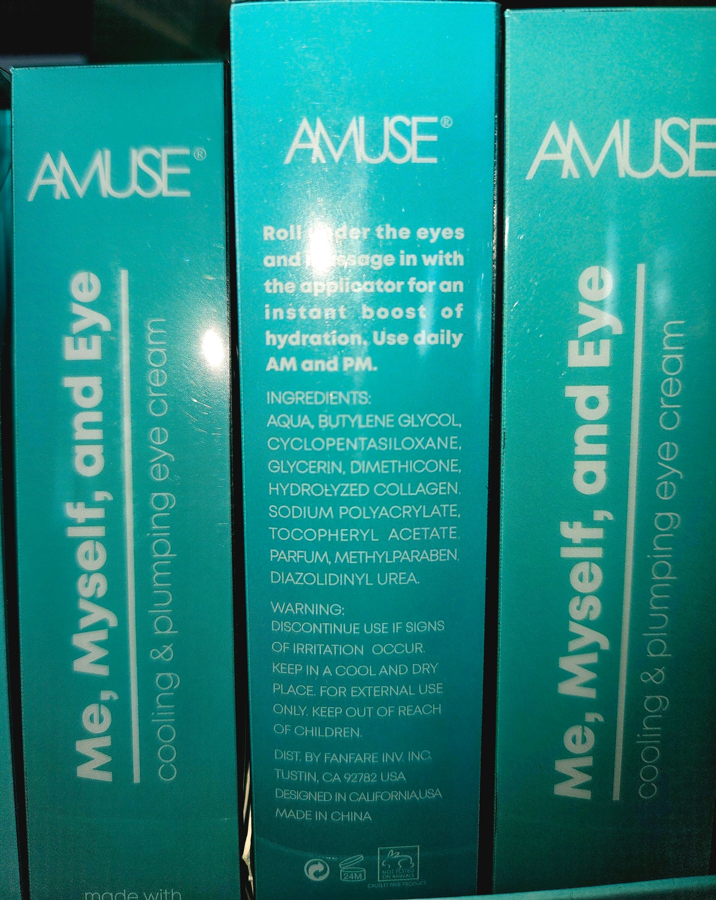 Amuse Me, Myself, & Eye Cream