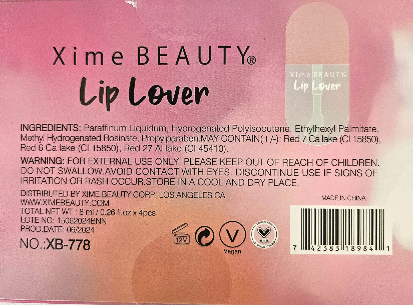 Xime Beauty Lip Lover Oil Set