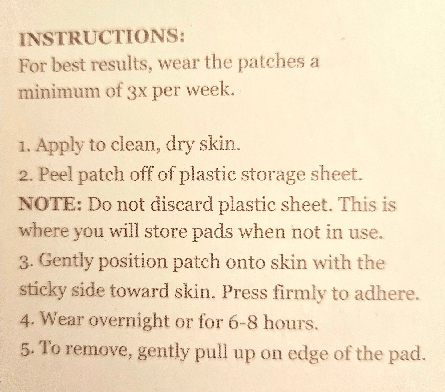 Kireiskn Anti-Wrinkle Neck and Chest Pads