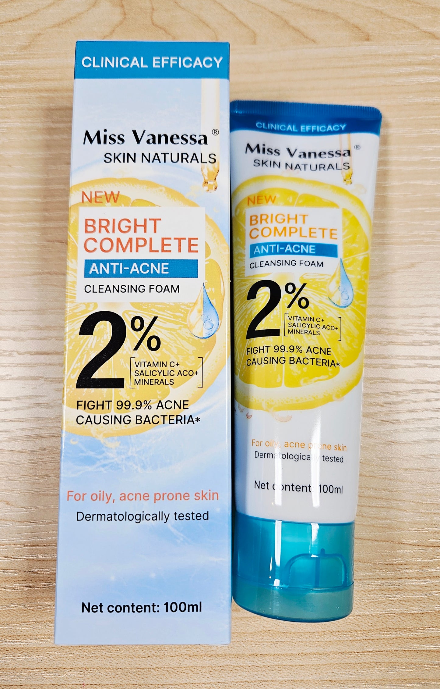 Miss Vanessa Bright Anti-Acne Cleansing Foam