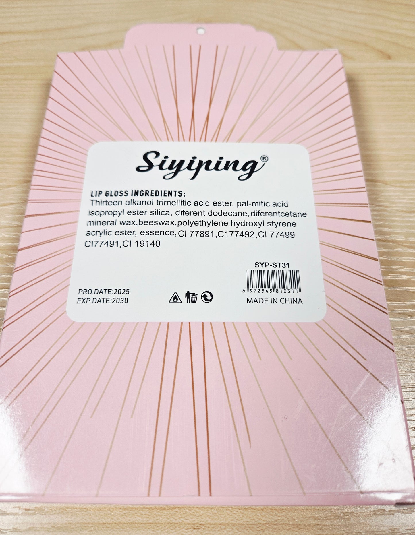 Siyiping Body Mist and Lip Gloss Sets