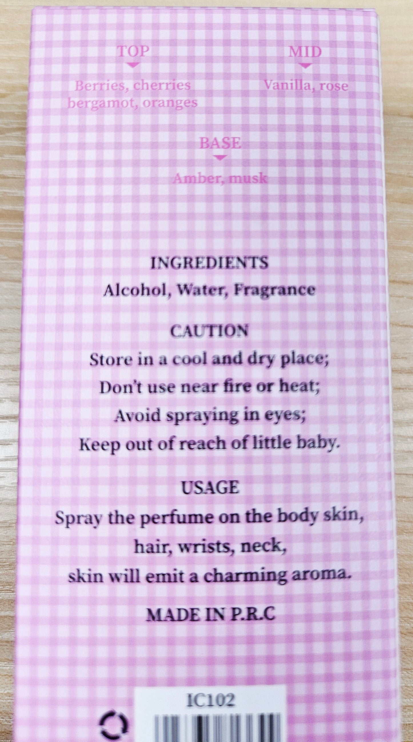 Sweet Ice Cream Body Sprays