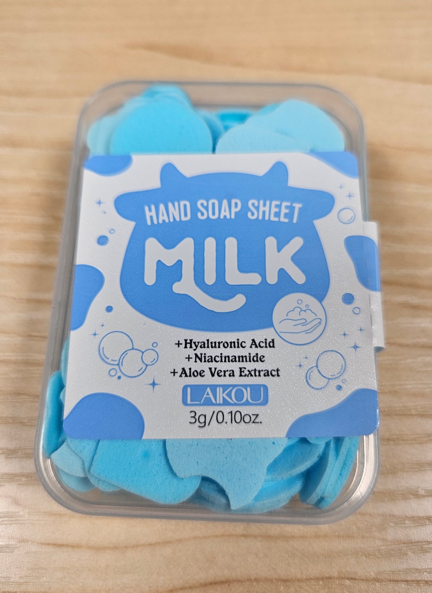 Laikou Sakura, Milk, and Vitamin C Hand Soap Petals Set