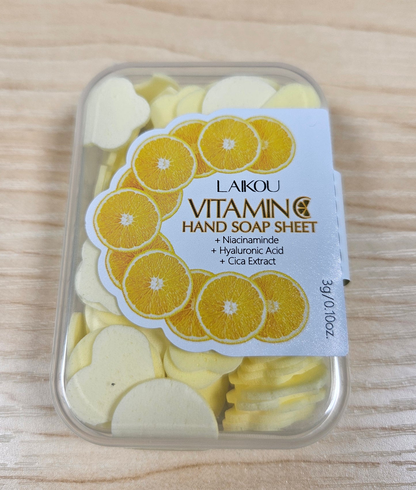 Laikou Sakura, Milk, and Vitamin C Hand Soap Petals Set